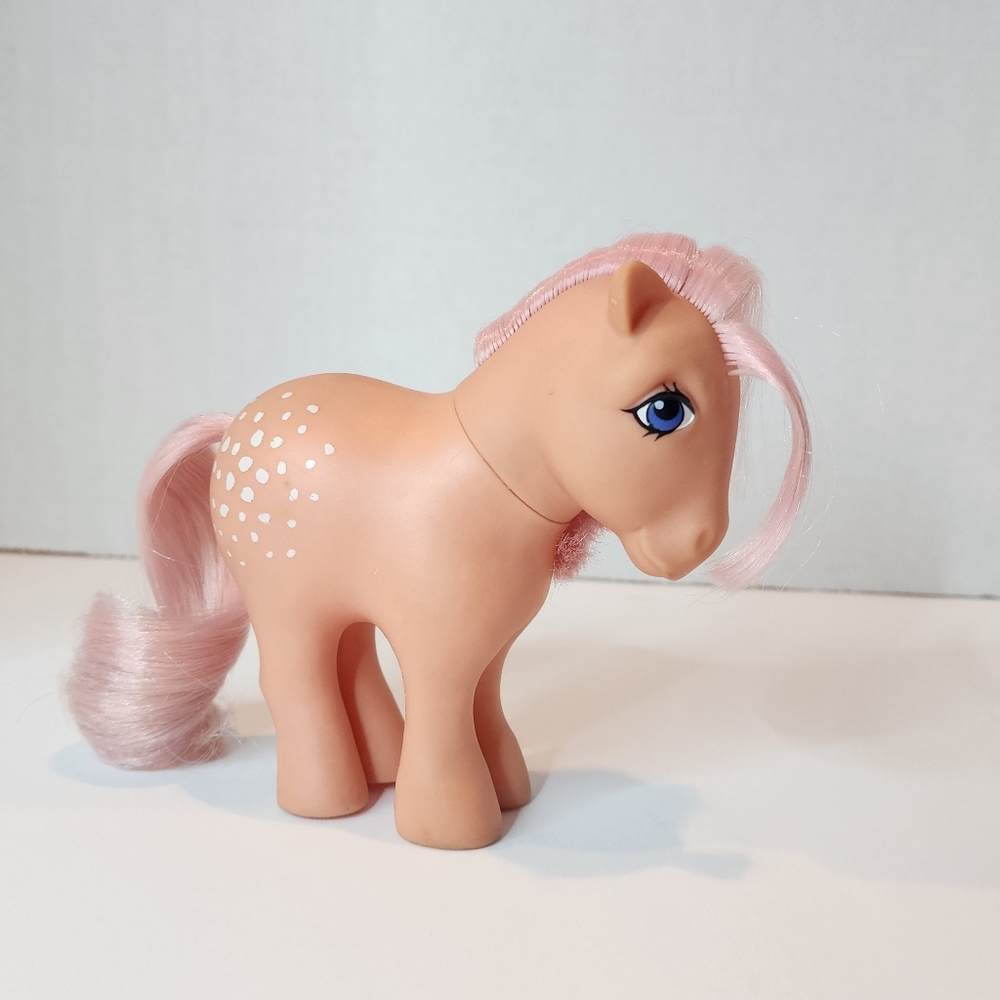 Vintage 1980s G1 My Little Pony Original 6 Earth Pony "Cotton Candy" (CF)